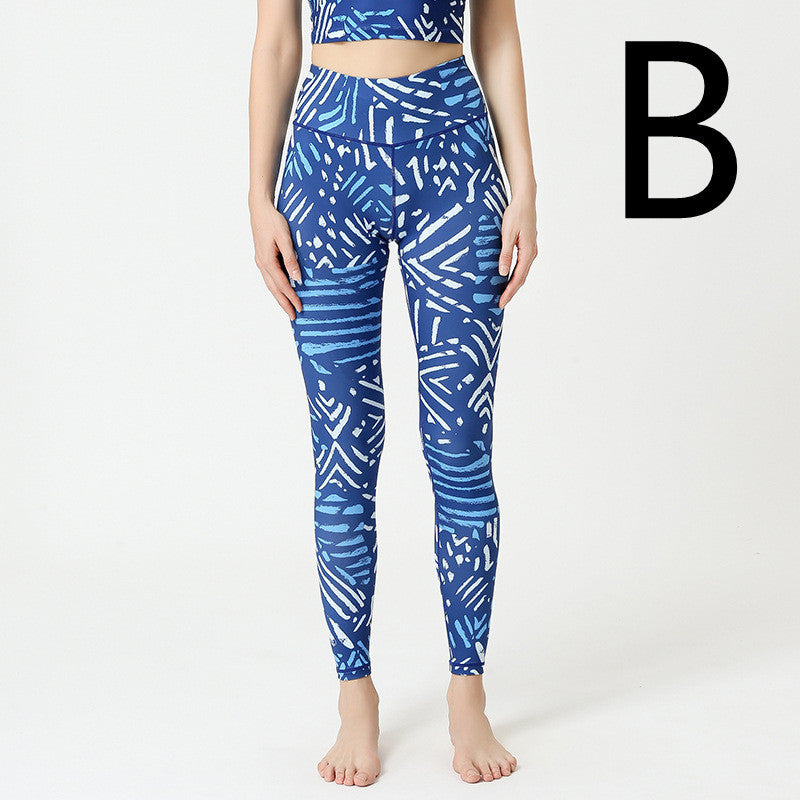 Printed Yoga Pants